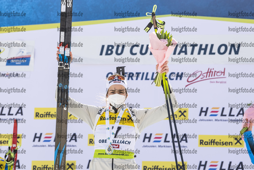 10.03.2020, xkvx, Biathlon IBU Cup Obertilliach, Einzel Damen, v.l. Vanessa Voigt (Germany)  / 