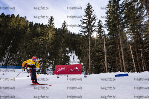 10.03.2020, xkvx, Biathlon IBU Cup Obertilliach, Einzel Damen, v.l. Lisa Spark (Germany)  / 