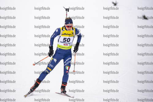 12.03.2020, xkvx, Biathlon IBU Cup Obertilliach, Sprint Damen, v.l. Samuela Comola (Italy)  / 