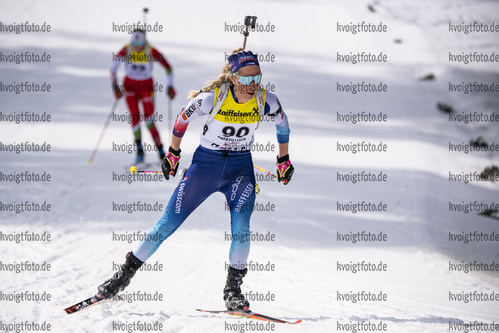 13.03.2020, xkvx, Biathlon IBU Cup Obertilliach, Sprint Damen, v.l. Ladina Meier-Ruge (Switzerland)  / 