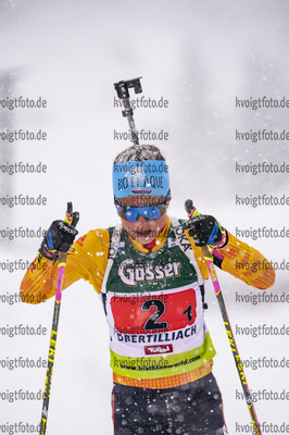 14.03.2020, xkvx, Biathlon IBU Cup Obertilliach, Mixed-Staffel, v.l. Marion Deigentesch (Germany)  / 