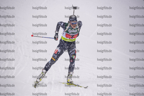 14.03.2020, xkvx, Biathlon IBU Cup Obertilliach, Mixed-Staffel, v.l. Eleonora Fauner (Italy)  / 