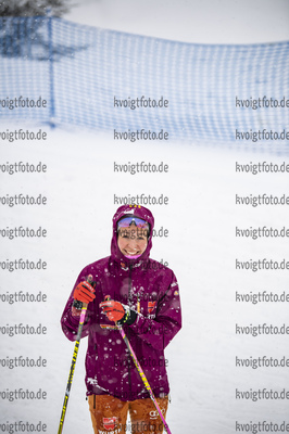 14.03.2020, xkvx, Biathlon IBU Cup Obertilliach, Mixed-Staffel, v.l. Stefanie Scherer (Germany)  / 