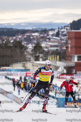 17.03.2021, xkvx, Biathlon IBU World Cup Oestersund, Training Damen und Herren, v.l. Simon Eder (Austria) in aktion / in action competes