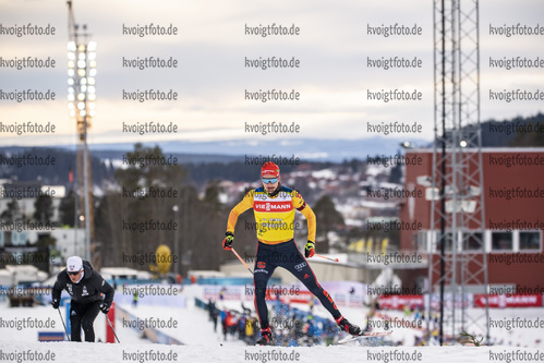 17.03.2021, xkvx, Biathlon IBU World Cup Oestersund, Training Damen und Herren, v.l. Benedikt Doll (Germany) in aktion / in action competes