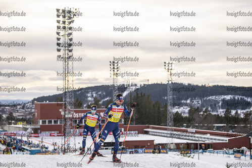 17.03.2021, xkvx, Biathlon IBU World Cup Oestersund, Training Damen und Herren, v.l. Tommaso Giacomel (Italy) in aktion / in action competes