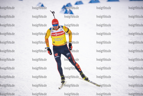 18.03.2021, xkvx, Biathlon IBU World Cup Oestersund, Training Damen und Herren, v.l. Philipp Nawrath (Germany) in aktion / in action competes