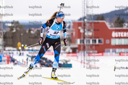 19.03.2021, xkvx, Biathlon IBU World Cup Oestersund, Sprint Damen, v.l. Regina Oja (Estonia) in aktion / in action competes