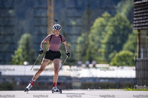 01.06.2021, xkvx, Biathlon Training Ruhpolding, v.l. Hannah Schlickum (Germany) in aktion in action competes