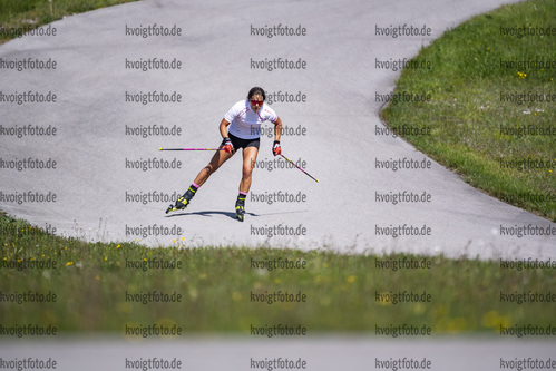 04.06.2021, xkvx, Biathlon Training Ruhpolding, v.l. Sophia Schneider (Germany) in aktion in action competes
