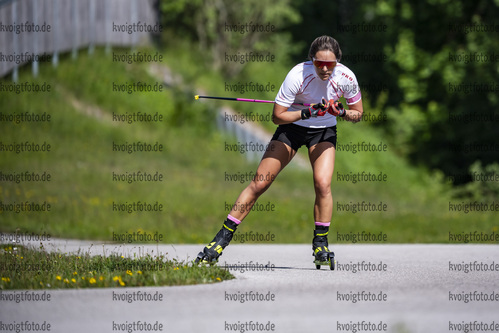 04.06.2021, xkvx, Biathlon Training Ruhpolding, v.l. Sophia Schneider (Germany) in aktion in action competes