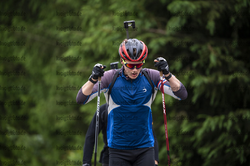 24.06.2021, xkvx, Biathlon Training Oberhof, v.l. Darius Lodl (Germany) in aktion in action competes
