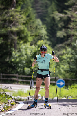 30.06.2021, xkvx, Biathlon Training SeiserAlm, v.l. Vanessa Voigt (Germany)  