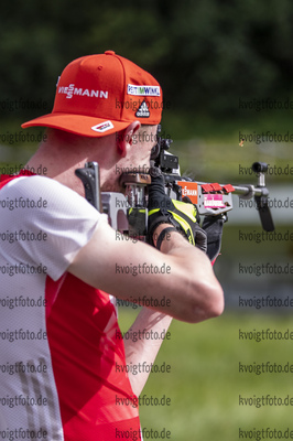 12.07.2021, xkvx, Biathlon Training Bormio, v.l. Johannes Kuehn (Germany)  