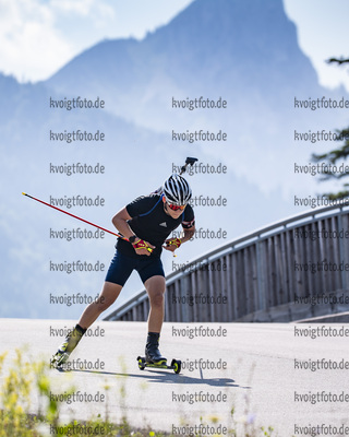 21.07.2021, xkvx, Biathlon Training Ruhpolding, v.l. Johannes Wallner (Germany)  