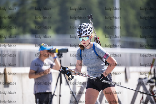 22.07.2021, xkvx, Biathlon Training Ruhpolding, v.l. Selina Grotian (Germany)  