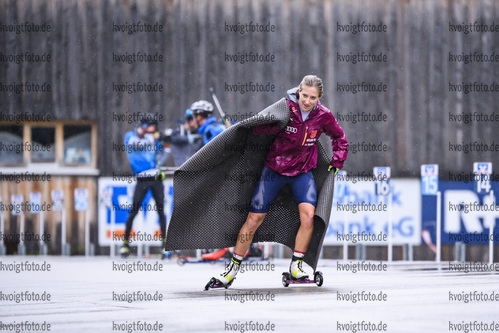 05.08.2021, xkvx, Biathlon Training Ruhpolding, v.l. Anna Weidel (Germany)  