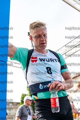 15.08.2021, xkvx, City Biathlon Wiesbaden 2021, v.l. Roman Rees (Germany)  / 