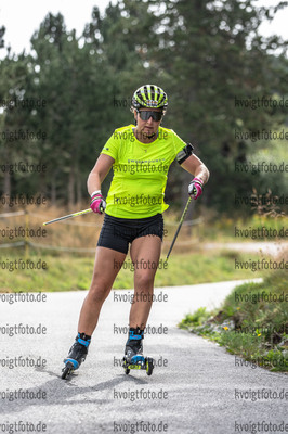 07.09.2021, xleox, Biathlon Training Font Romeu, v.l. Johanna Skottheim (Sweden)  