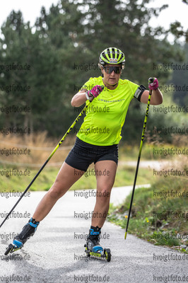 07.09.2021, xleox, Biathlon Training Font Romeu, v.l. Johanna Skottheim (Sweden)  