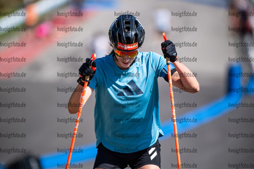 09.09.2021, xkvx, Biathlon Deutsche Meisterschaften Arber, Training Damen, v.l. Vanessa Voigt (Germany)  