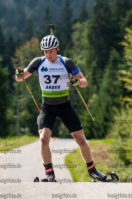 10.09.2021, xkvx, Biathlon Deutsche Meisterschaften Arber, Einzel Herren, v.l. Tim Wolter (Germany)  