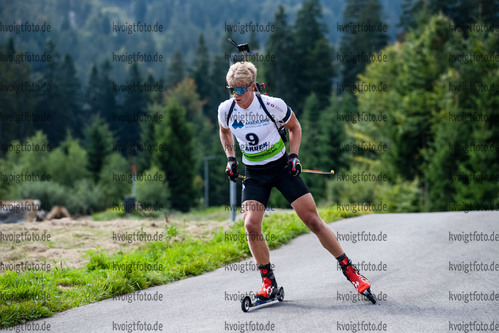 10.09.2021, xkvx, Biathlon Deutsche Meisterschaften Arber, Einzel Herren, v.l. Raphael Lankes (Germany)  