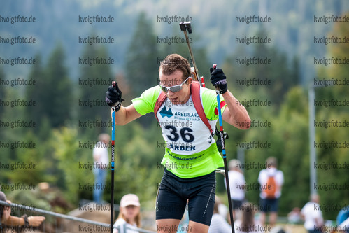 10.09.2021, xkvx, Biathlon Deutsche Meisterschaften Arber, Einzel Herren, v.l. Markus Schweinberg (Germany)  