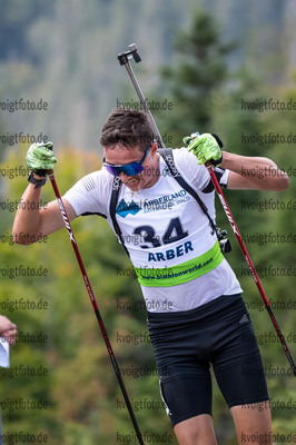 10.09.2021, xkvx, Biathlon Deutsche Meisterschaften Arber, Einzel Herren, v.l. Philipp Lipowitz (Germany)  
