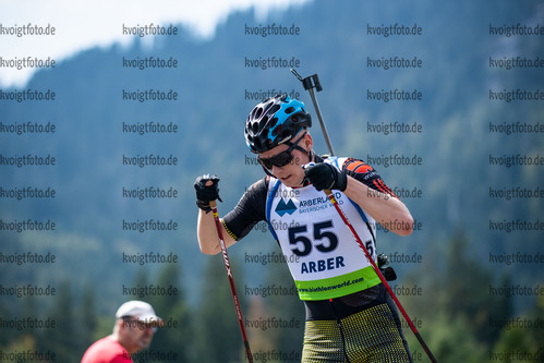 10.09.2021, xkvx, Biathlon Deutsche Meisterschaften Arber, Einzel Herren, v.l. Hans Koellner (Germany)  