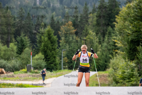 10.09.2021, xkvx, Biathlon Deutsche Meisterschaften Arber, Einzel Damen, v.l. Johanna Puff (Germany)  