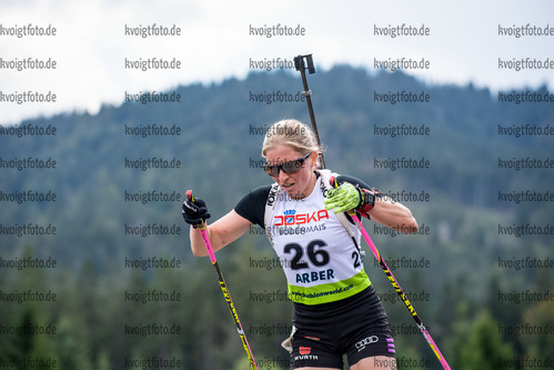 10.09.2021, xkvx, Biathlon Deutsche Meisterschaften Arber, Einzel Damen, v.l. Franziska Hildebrand (Germany)  