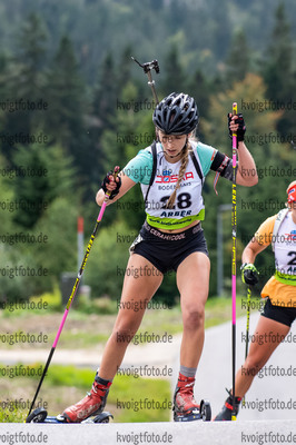 10.09.2021, xkvx, Biathlon Deutsche Meisterschaften Arber, Einzel Damen, v.l. Nathalie Horstmann (Germany)  