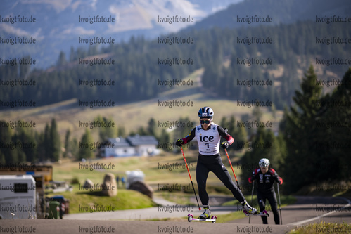 08.10.2021, xkvx, Biathlon Training Lavaze, v.l. Tiril Eckhoff (Norway)  