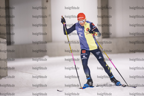 17.10.2021, xkvx, Wintersport - Biathlon Training Oberhof - Skihalle, v.l. Franziska Hildebrand (Germany)