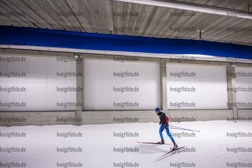 17.10.2021, xkvx, Wintersport - Biathlon Training Oberhof - Skihalle, v.l. Benjamin Weger (Switzerland)