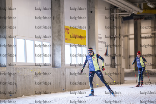 17.10.2021, xkvx, Wintersport - Biathlon Training Oberhof - Skihalle, v.l. Vanessa Voigt (Germany)