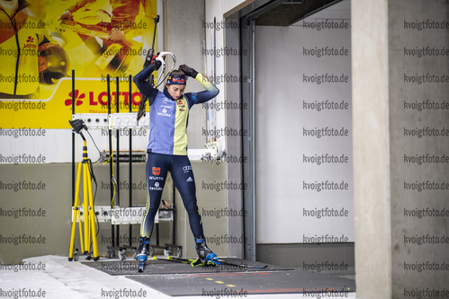 17.10.2021, xkvx, Wintersport - Biathlon Training Oberhof - Skihalle, v.l. Vanessa Voigt (Germany)