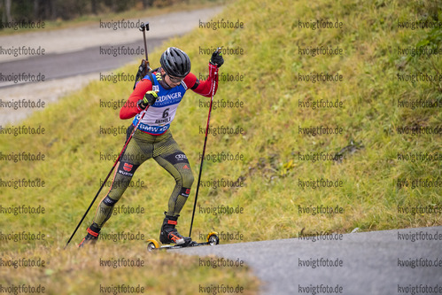 21.10.2021, xkvx, Biathlon Training Antholz-Anterselva, v.l. Justus Strelow (Germany)  