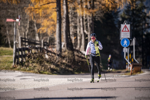 30.10.2021, xkvx, Biathlon Training Antholz-Anterselva, v.l. Karolin Horchler (Germany)  