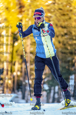 06.11.2021, xmlx, Biathlon Training Lenzerheide, v.l. Karolin Horchler (Germany)