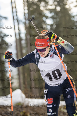 17.11.2021, xkvx, German Qualifiers - Sprint Women, v.l. Janina Hettich (Germany) in aktion / in action competes