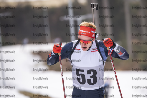 17.11.2021, xkvx, German Qualifiers - Sprint Men, v.l. Christoph Noack (Germany) in aktion / in action competes
