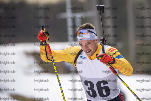 17.11.2021, xkvx, German Qualifiers - Sprint Men, v.l. Max Barchewitz (Germany) in aktion / in action competes
