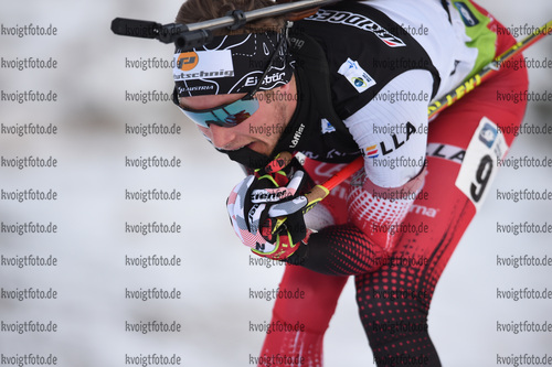 25.11.2021, xetx, Biathlon IBU Cup Idre, Sprint Men, v.l. Lucas Pitzer (AUSTRIA)