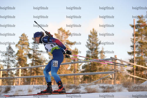 25.11.2021, xetx, Biathlon IBU Cup Idre, Sprint Women, v.l. Lea Meier (SWITZERLAND)
