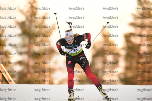 25.11.2021, xetx, Biathlon IBU Cup Idre, Sprint Women, v.l. Randi Sollid Nordvang (NORWAY)
