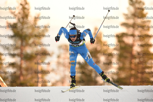 25.11.2021, xetx, Biathlon IBU Cup Idre, Sprint Women, v.l. Eleonora Fauner (ITALY)
