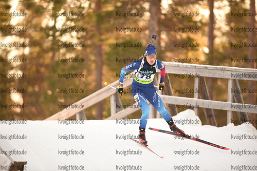 25.11.2021, xetx, Biathlon IBU Cup Idre, Sprint Women, v.l. Flurina Volken (SWITZERLAND)