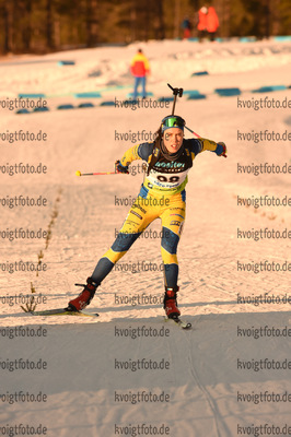 25.11.2021, xetx, Biathlon IBU Cup Idre, Sprint Women, v.l. Bente Skale (SWEDEN)